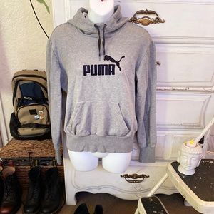 Grey Puma Hoodie